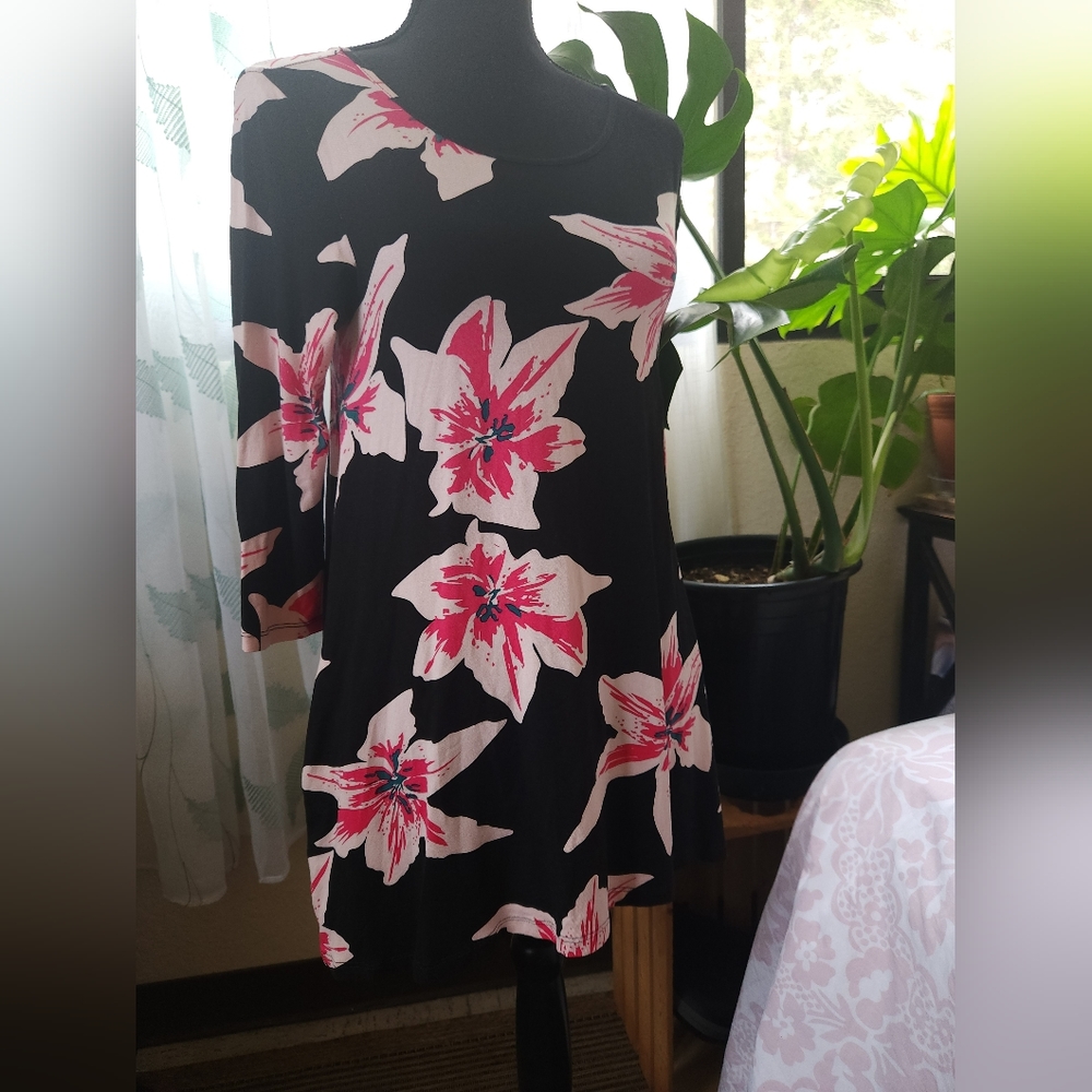 AVA SKY TOP/DRESS WITH POCKETS XS